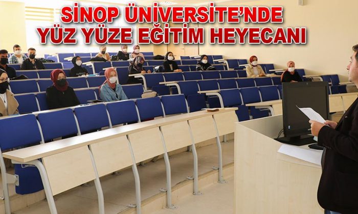 sinop universitesi nde yuz yuze egitim heyecani ayancik gazetesi