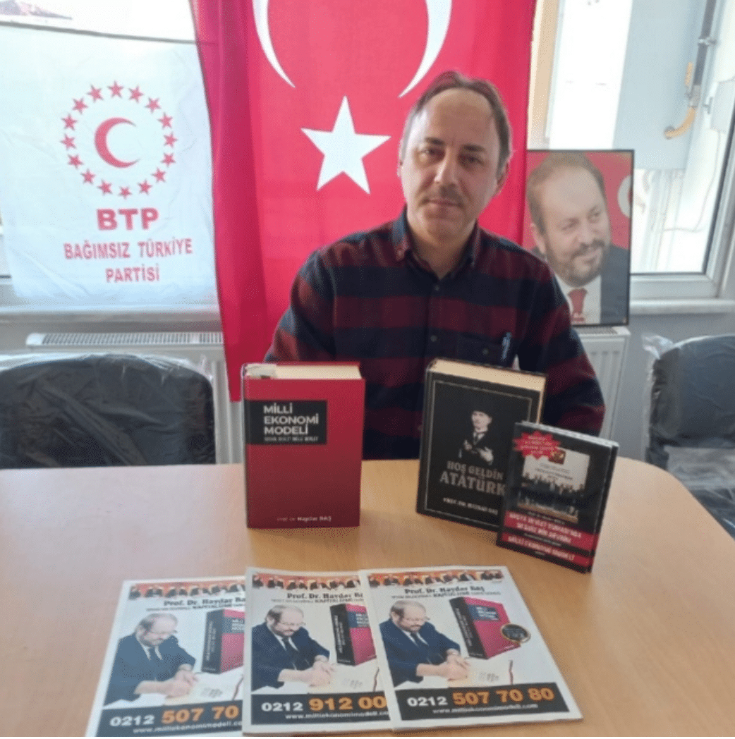 Zeyd Çölmekci BTP Sinop İlçe Başkanı Oldu