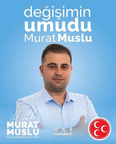 Boyabat MHP Belediye Başkan Adayı Murat Muslu Kimdir?…