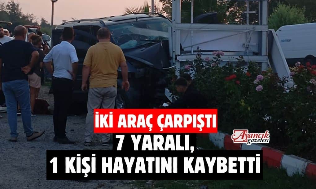 Ayancık-Sinop Yolunda Kaza; 7 Yaralı, 1 Ölü