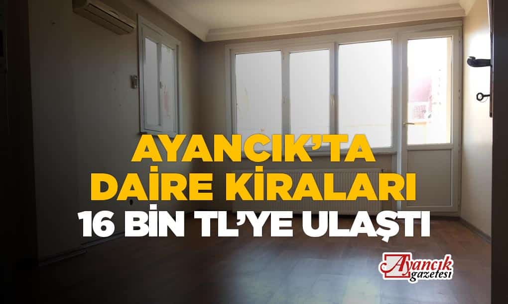 AYANCIK’TA VATANDAŞIN KİRALIK DAİRE İSYANI