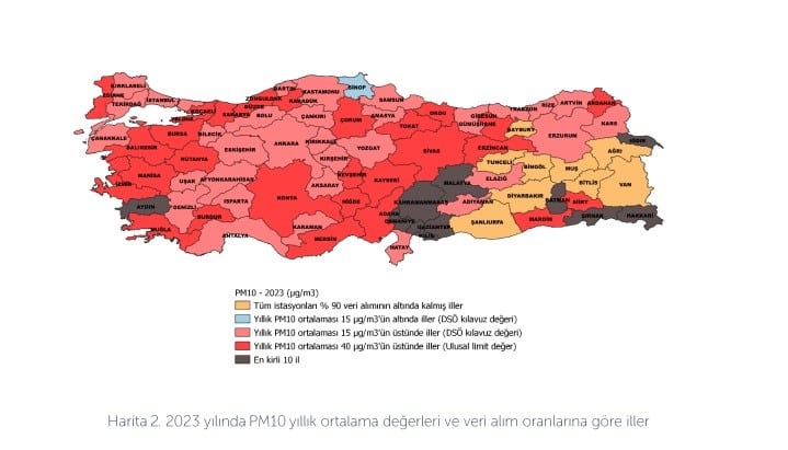 Temiz Havaya Sahip Tek Şehir Sinop Seçildi