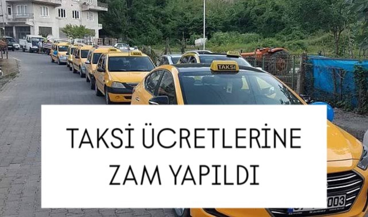 Ayancık’ta Taksi Ücretlerine Zam Yapıldı