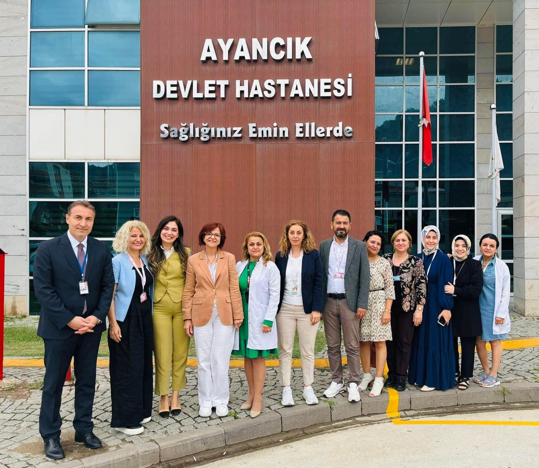 Ayancık Devlet Hastanesi Denetimden Geçti