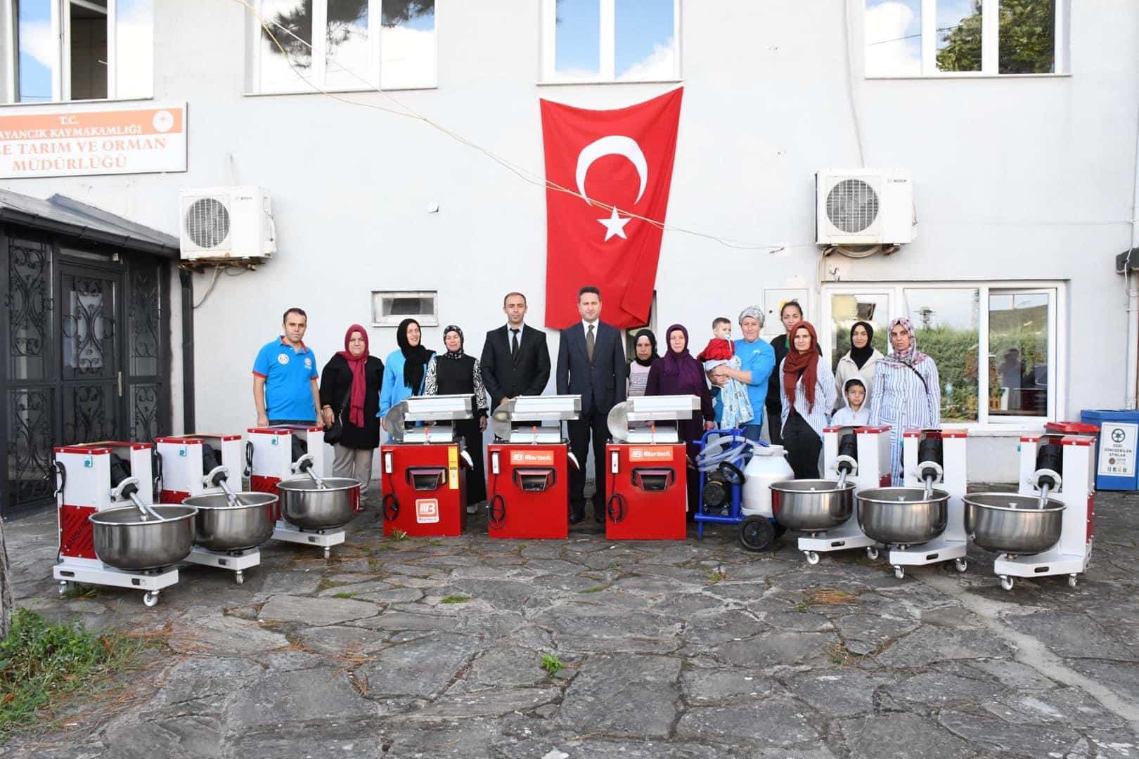 Ayancık’ta Üreticilere Teknolojik Makine Desteği Sağlandı