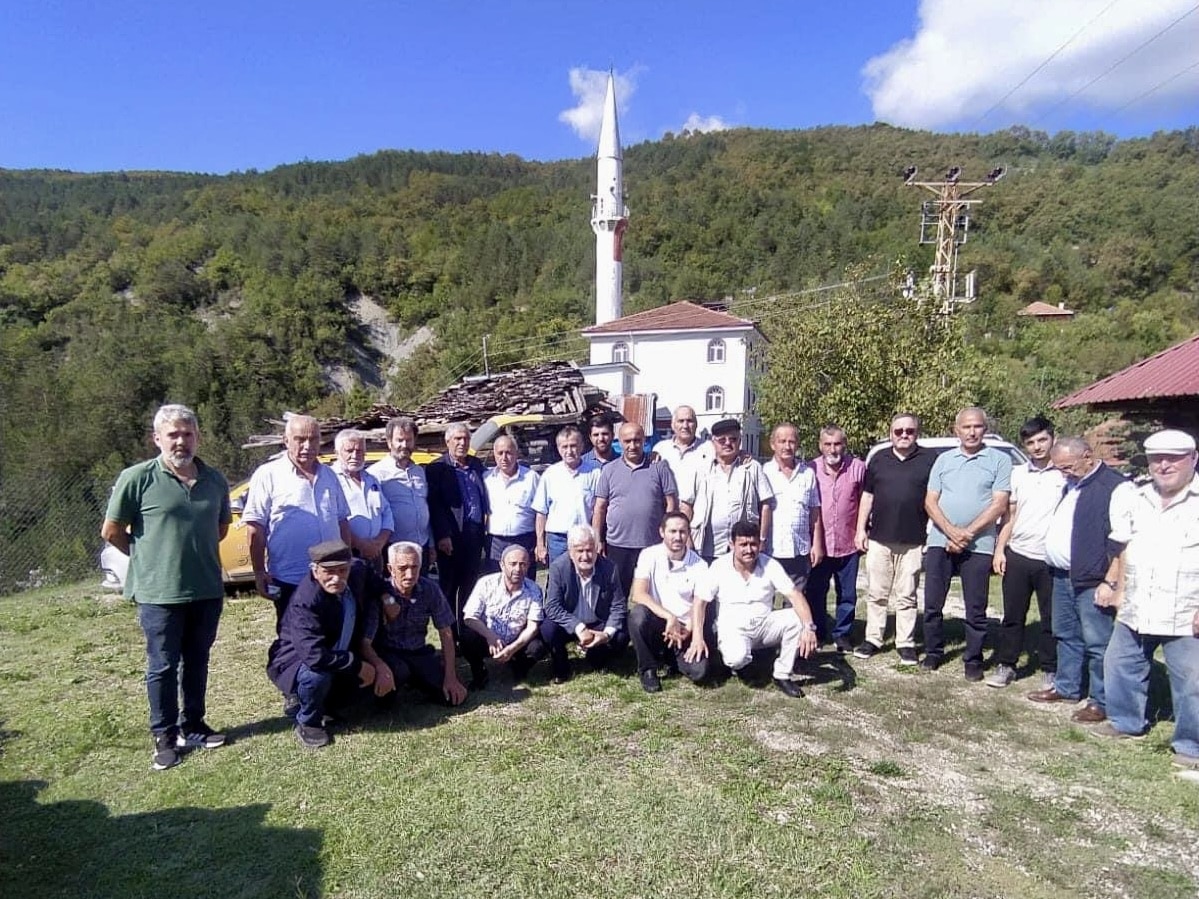 Söküçayırı Köyünde Veda Yemeği Düzenlendi