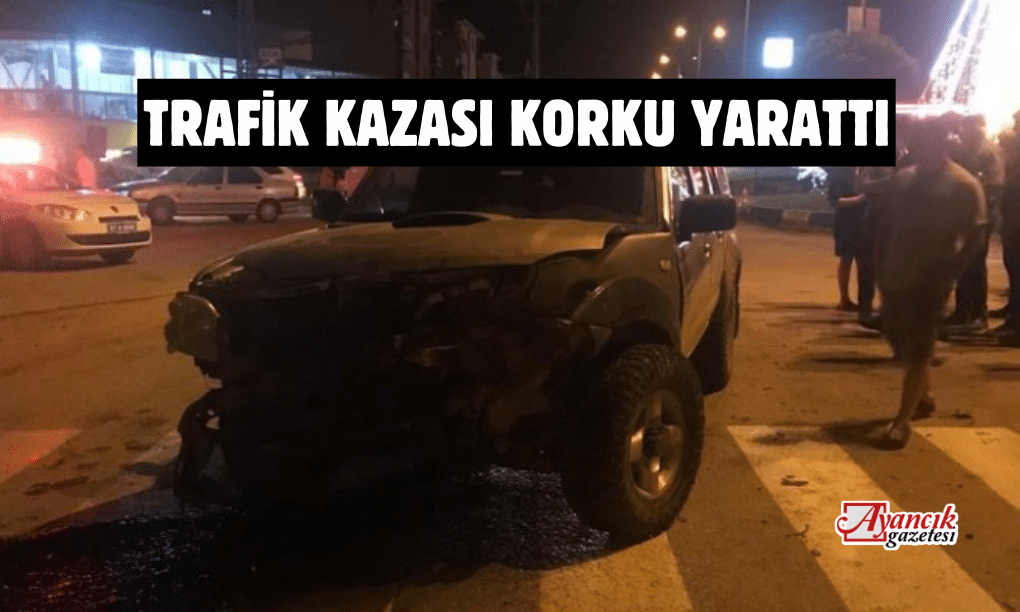 Ayancık’ta Trafik Kazası Korku Yarattı