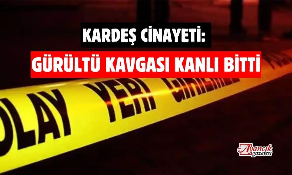 Ayancık’ta Gürültü Kavgası Kanlı Bitti