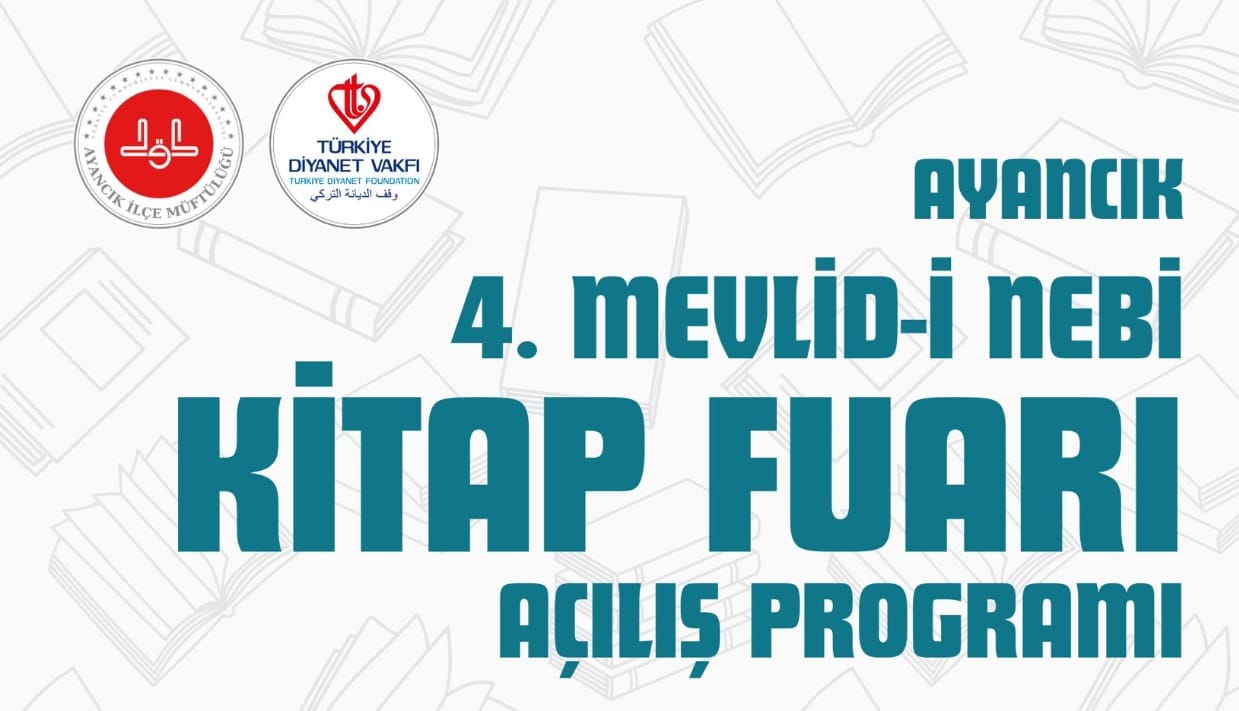 Ayancık’ta 4. Mevlid-i Nebi Kitap Fuarı Düzenlenecek