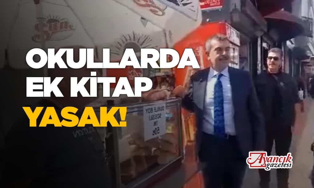 Bakan Tekin: “Okullarda Ek Kitap İstemek Yasak”