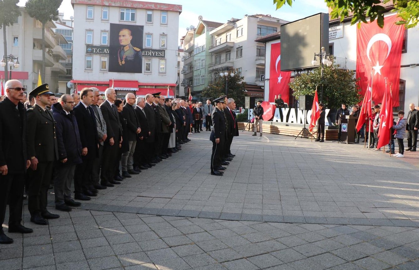 Atatürk 86. Ölüm Yıldönümünde Ayancık’ta Anıldı