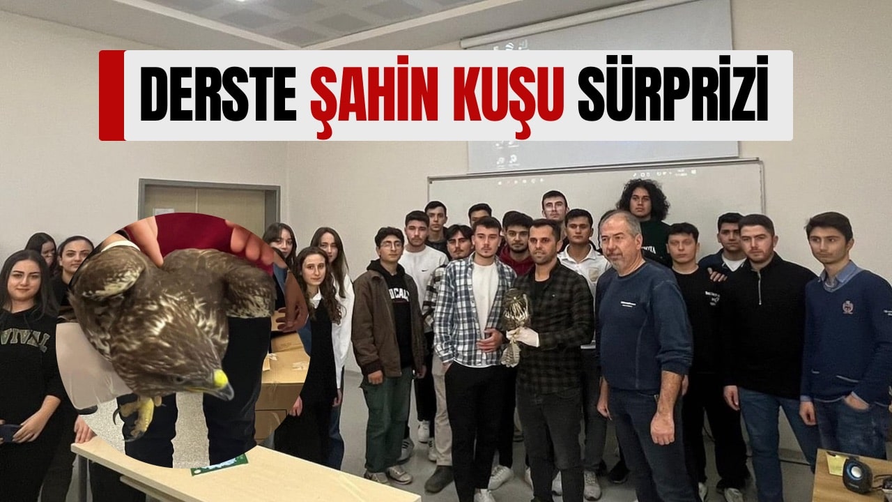 Üniversite Öğrencilerine Şahin Kuşu ile Unutulmaz Ders Deneyimi