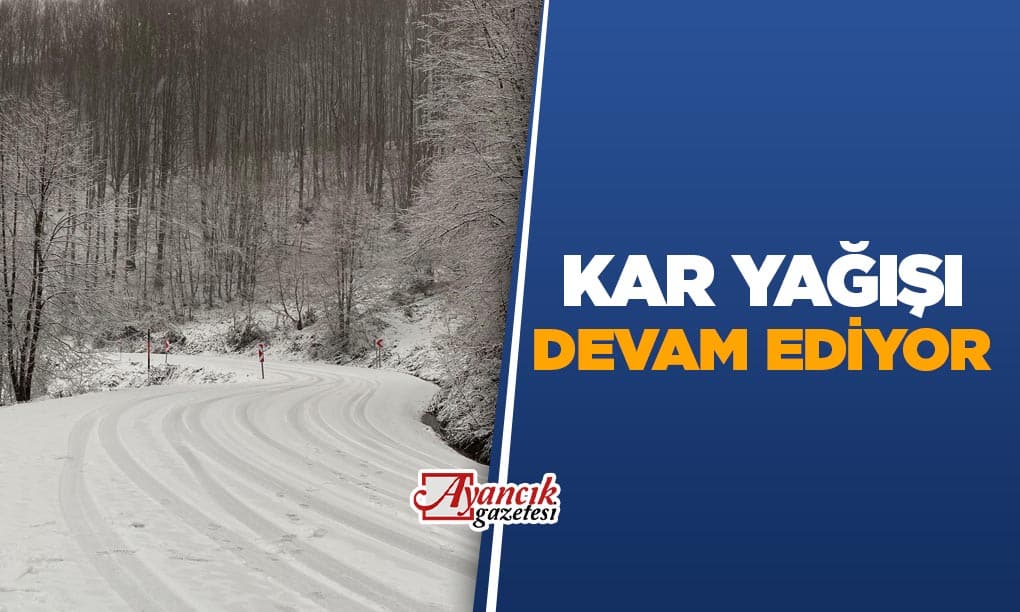 Kar Yağışı Etkisini Devam Ettiriyor