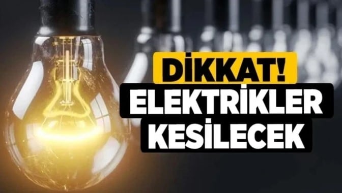 Ayancık’ta Elektrik Kesintisi Yaşanacak