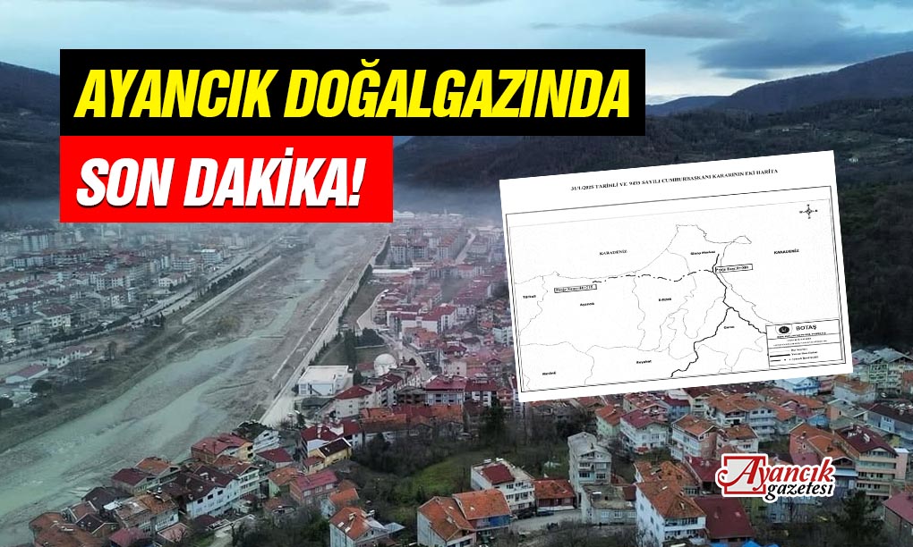 Ayancık Doğalgazı İçin Kamulaştırma Kararı